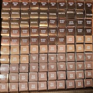 Beaded Glass Lipstick by [Brand] - Shimmering Gold